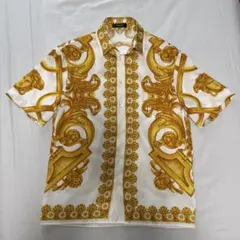 VERSACE】極美品 バロッコ ゴッデス リバーシブル半袖シャツ - メルカリ