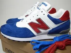 30周年記念 トリコロールパックUK製M576RBW新品26cm限定オールレザー