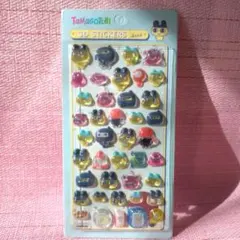 たまごっち まめっち　3D シール　ボンボン風