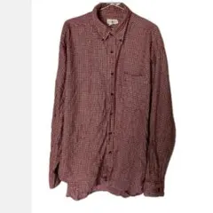 Ｊ.CREW ネルシャツ Ｌサイズ チェック 赤