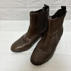 piedi nudi ピィエディヌーディ ウィングチップ サイドゴアブーツのサムネイル