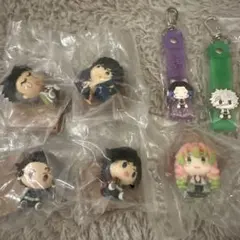 鬼滅の刃 一番くじ F賞ちょこのっこフィギュア G賞ぽこっとチャーム 7種セット