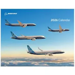 Boeing 2026 Calendar 壁掛けカレンダー 35CM ✖️27CMのサムネイル