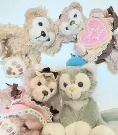 ダッフィー・フレンズ ぬいぐるみ４体セット