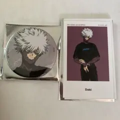 未使用　ベースヤードトーキョー　ヒロアカ　荼毘　　缶バッジ　ステッカー