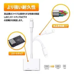 iphone ipad HDMI 変換アダプタ ケーブル スマホ テレビ 接続