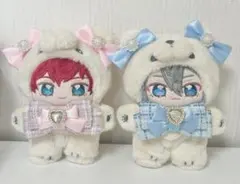 いつぬい ぬい服 リボン 2個セット ピンク ブルー