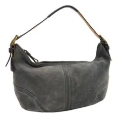 COACH コーチ ワンショルダーバッグ スエード