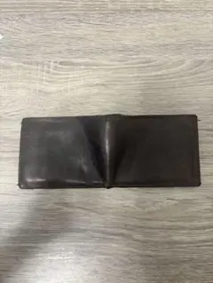 G*a様 ヴェルサーチ　二つ折り財布　ダークブラウン