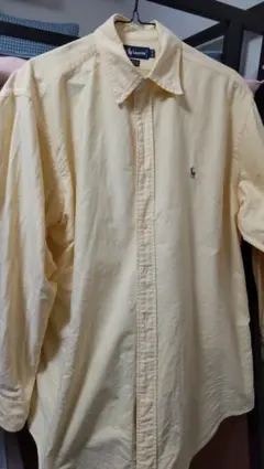 Ralph Lauren 長袖イエローシャツ