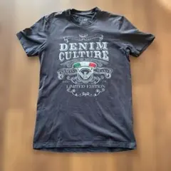 Armani Jeans DENIM CULTURE Tシャツ M ネイビー