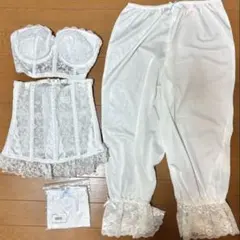 C75/ウエスト64/M セモア　ブライダルインナーセット　ウエストニッパー