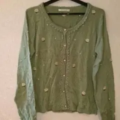 axes❤花刺繍ガーデ