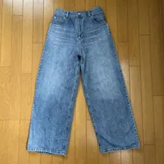 LEPSIM(レプシィム) ワイドストレートデニムパンツ