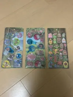 こびとづかん キラリンウォーターシール 新品