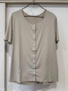 UNIQLO 前開き半袖肌着　エアリズム（ピンク・ベージュ）3枚セット