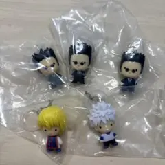 HUNTER×HUNTERめじるしアクセサリーガチャ レオリオ クラピカ キルア