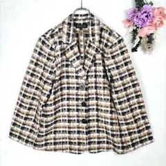 frohllich　フローリッチ　ギンガムチェック柄　テーラードジャケット　M