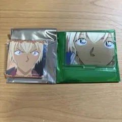 名探偵コナン　アニメ30周年展　安室透　缶バッジ　アクスタ