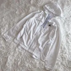 【c8242】adidas パーカー 長袖　ホワイト