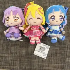 キミとアイドルプリキュア コロっとまんまる　プリフェイスぬいぐるみ セット売り