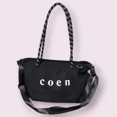 coen コーエン トートバッグ ブラック