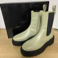 AZUL BY MOUSSY トラックソールサイドゴアブーツ Mのサムネイル