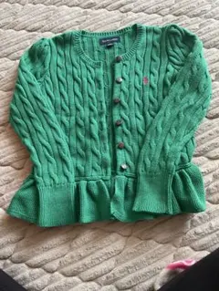 Ralph Lauren グリーン カーディガン 5
