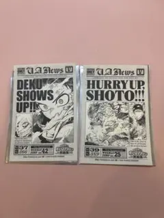 僕のヒーローアカデミア展 ヒロアカ展 原画展 緑谷出久 轟焦凍 入場特典