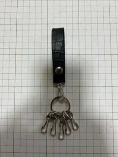 キーホルダー・キーリング黒07