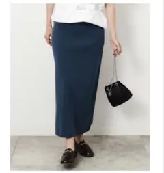 新品　OPAQUE CLIP ニットナロー　スカート　40 L