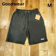 新品✨goodwear　グッドウェア　スウェット　ハーフパンツ　カーキ　Mのサムネイル
