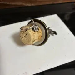 Vintage CAT 猫 デザインリング 16号