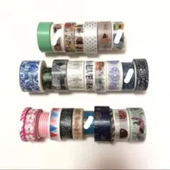 マスキングテープ まとめ売り かっこいいスタイリッシュ系4 福袋 マステ セット