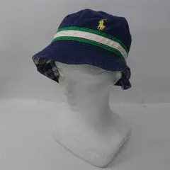 ★ポロ ラルフローレンバケットハット ネイビー系 メンズ