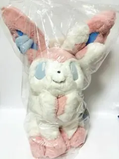 【新品未開封】ふわふわ抱きぬいぐるみ ニンフィア　ポケモン