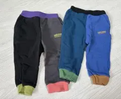 【ほぼ新品】マーキーズ　95サイズ カラフルパンツ 2枚セット