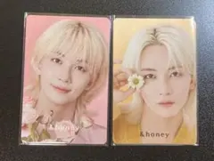 ジョンハン &honey アンドハニー トレカ 2種(全6枚)
