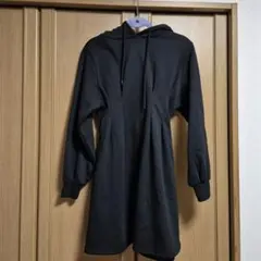 韓国風　パーカーワンピース