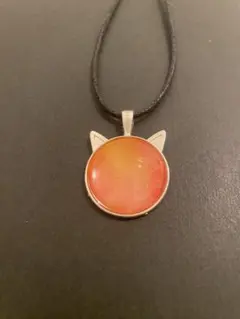 猫　ネックレス　ペンダント　オリジナル①　猫グッズ　アクセサリー