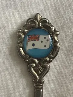 アンティークオーストラリア国旗装飾スプーン