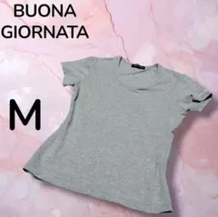 BUONA GIORNATA グレー Tシャツ Mのサムネイル