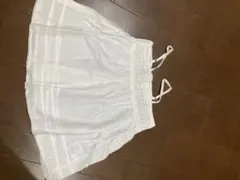 グローバルワークの120cmのホワイトキャミソール