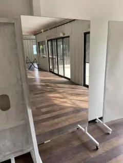 オリジナル店舗A型看板】鏡面ステンレス加工オーダーロゴ入れ可 