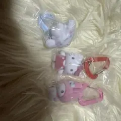 サンリオ サンリオキャラクターズ カラフルカラビナマスコットチャーム 3点