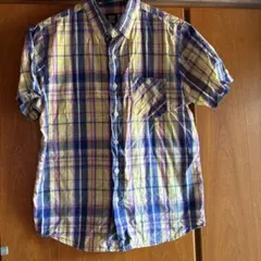 Design Tshirts Store graniph 半袖チェックシャツのサムネイル