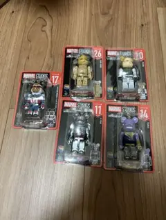 マーベルスタジオ キューブリック・ベアブリック 5体セット