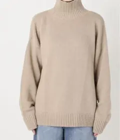 バックスリット タートルネックプルオーバー　spick&span カシミヤ