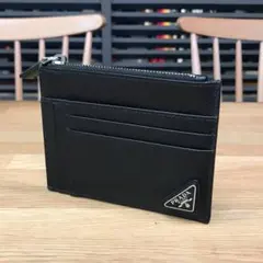 極美品✨PRADA プラダ サフィアーノ フラグメントケース IC搭載 正規品 