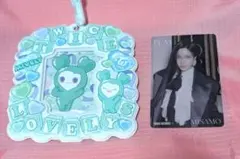 TWICE ミナ　PLAY特典トレカ・カードホルダーセット